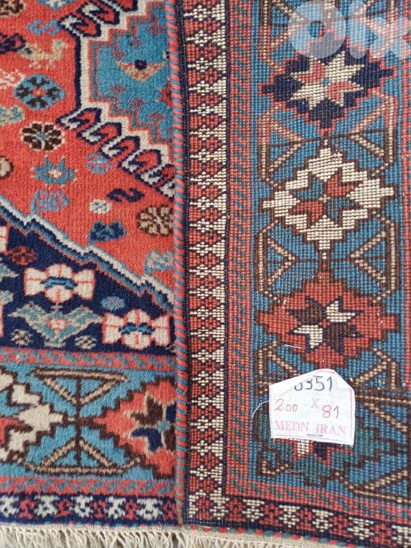 Persian Carpet. Hand made. Antique. سجاد عجمی 4