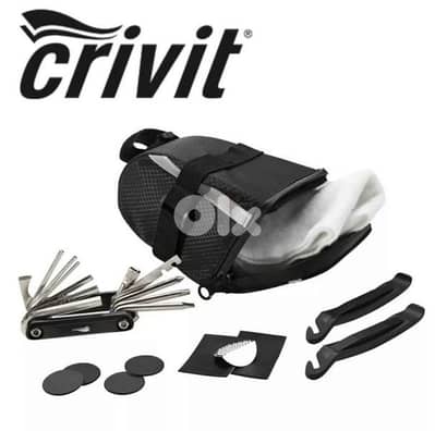 Crivit under saddle bike bag with tools