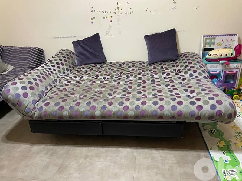 Fap sofa bed/ brava/ italian chassis/ very good condition 1