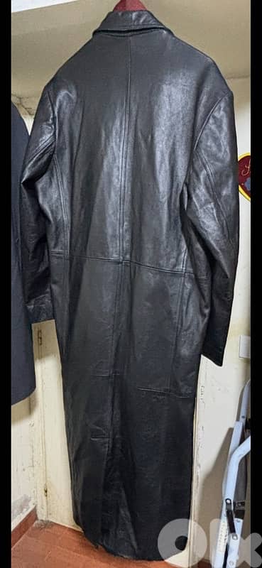 Maldini real leather coat XXL 4