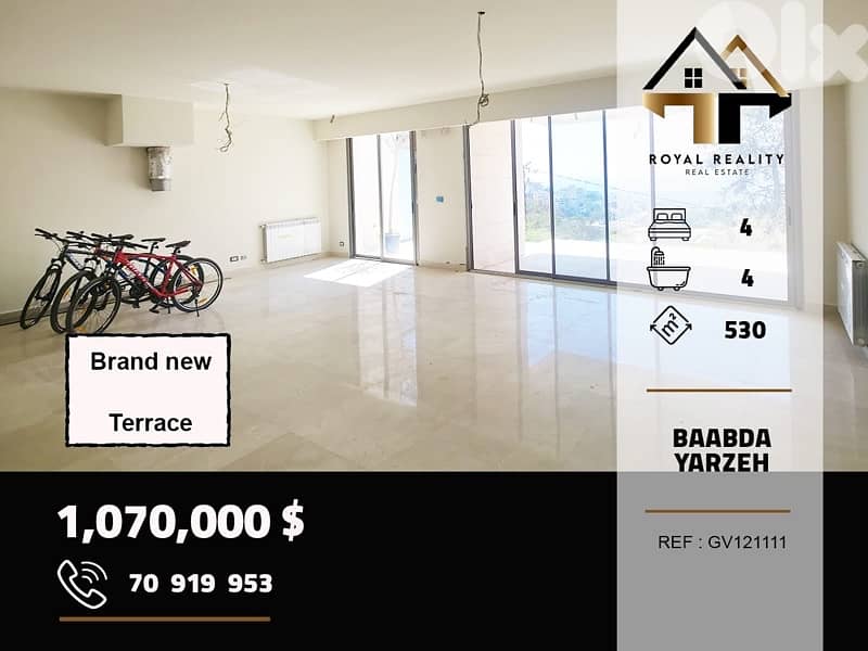 apartments for sale in yarzeh baabda شقق للبيع في اليرزة بعبدا 0