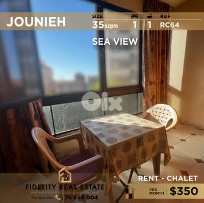 Chalet for rent in Jounieh RC64 شاليه للإيجار في جونيه