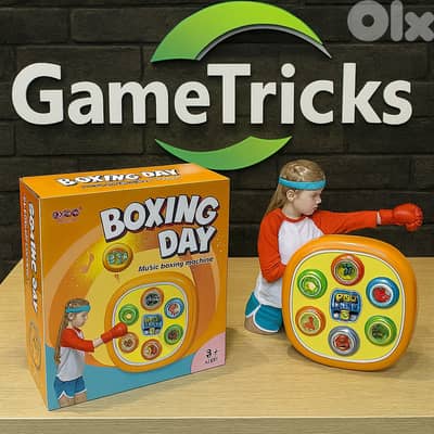 Kids Music Boxing Machine Set, Punching Machine with Sounds