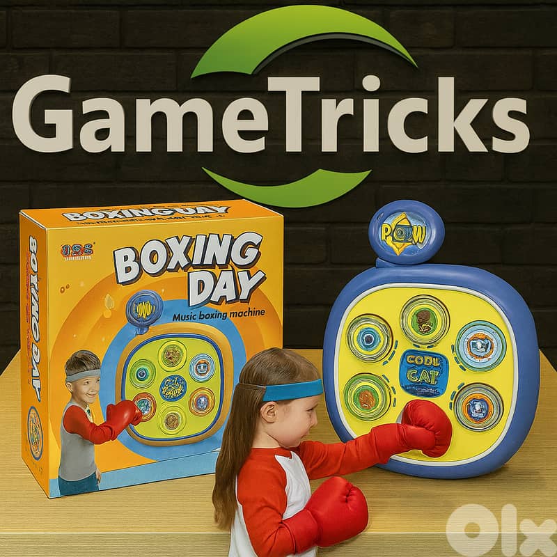 Kids Music Boxing Machine Set, Punching Machine with Sounds 3