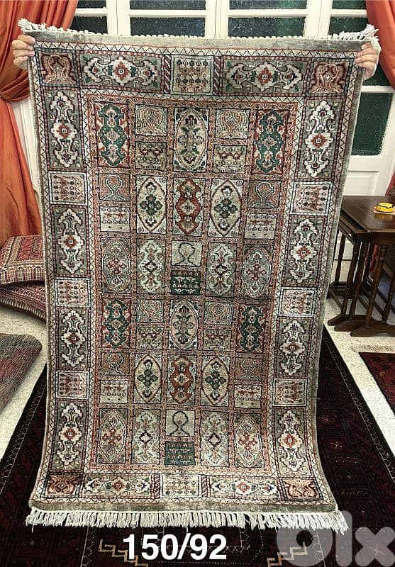 تصفية على سجاد عجمي انتيك حرير عدد4 1