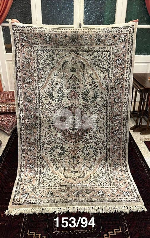 تصفية على سجاد عجمي انتيك حرير عدد4 2