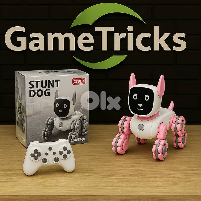 Intelligent Eight-wheeled Stunt Robot Dog Remote Control Car 0