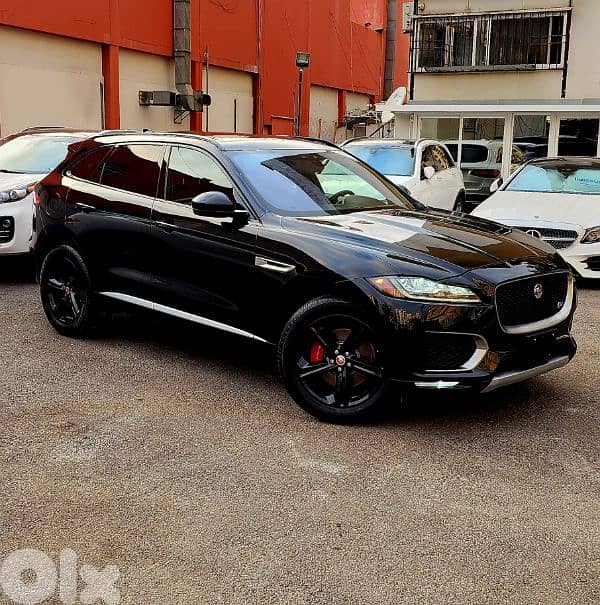 JAGUAR F-PACE S V6 AWD 380HP 2017 MINT CONDITION CALIFORNIA CAR 0
