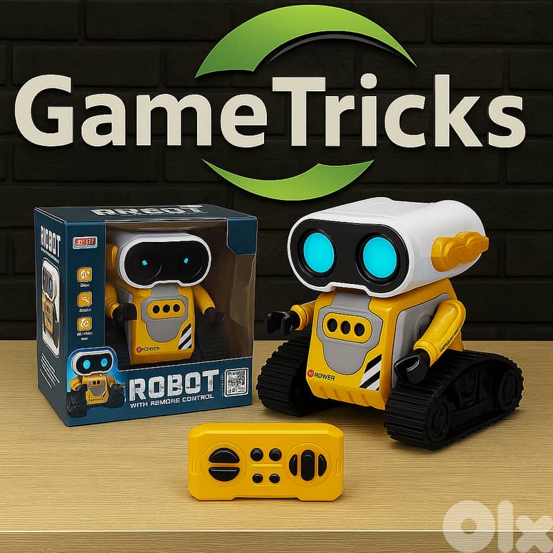 TONICTOYS 8-Wheel RC Stunt Robot Dog with remove control 4