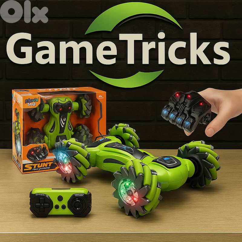 TONICTOYS 8-Wheel RC Stunt Robot Dog with remove control 7