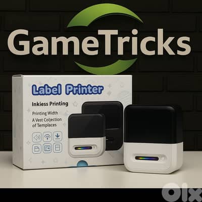 Label portable printer - Heat print easy to use