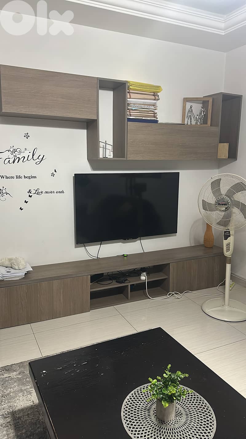 غرفة جلوس مع السجادة 1