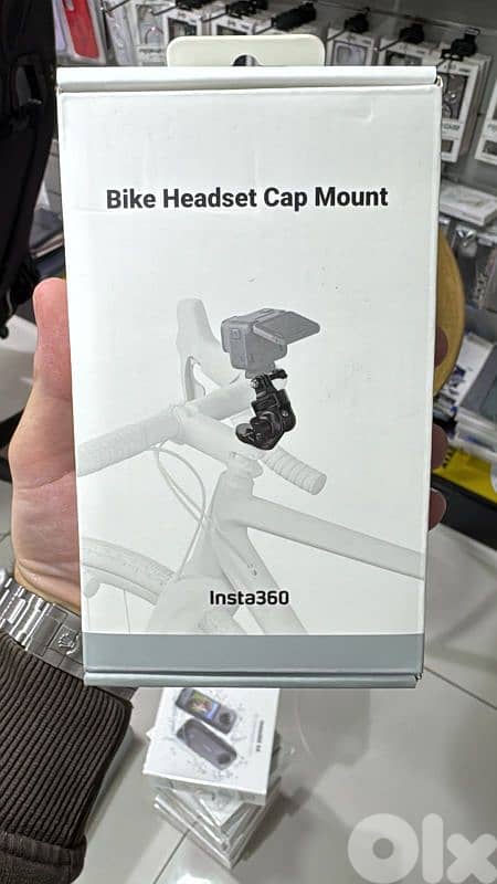 Insta360 Bike Headset cap mount 0