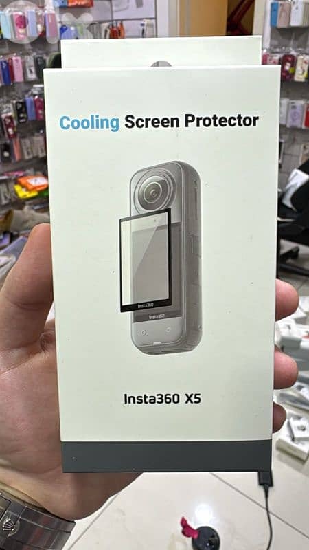 Insta360 cooling screen protector for x5 0