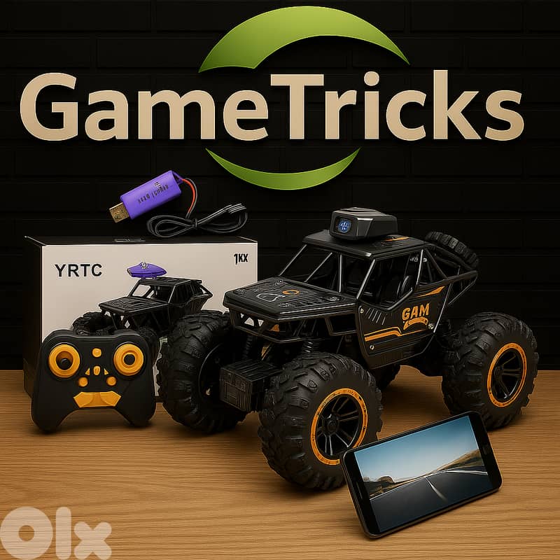 RC Car with WiFi Camera, High Speed Off Road Truck, Remote Control 0