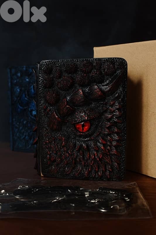 eye pf dragon resin notebook 0