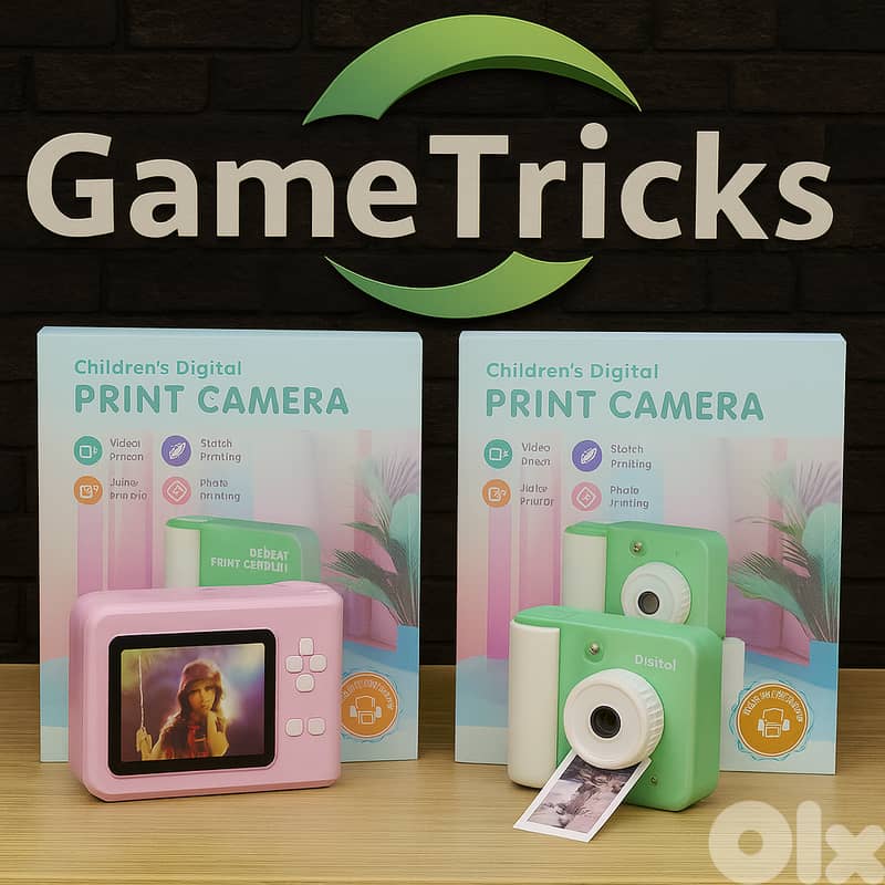 DIY Instant Print Digital Mini Camera Toy For Kids 1