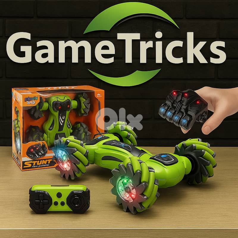 8 Wheel Remote Car with Lights, Music & 360° Rotation hand motion 5