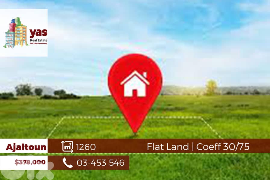 Ajaltoun 1260 | Flat Land | Panoramic View | Catch | RU 0