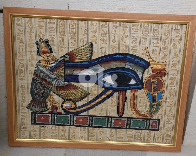 Egyptian intricate decorative picture 0
