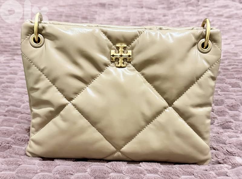 Small Kira Diamond Quilt Shoulder Bag 0