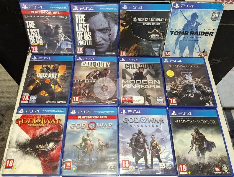 Used PS4 games. check description for more information 3