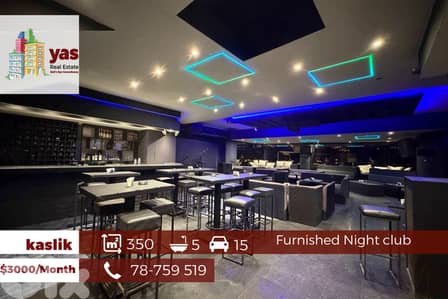 Kaslik 350m2 | Furnished NightClub | Rent | Perfect Investment | EH/KM