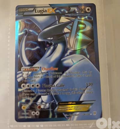 pokémon lugia ex ultra rare card