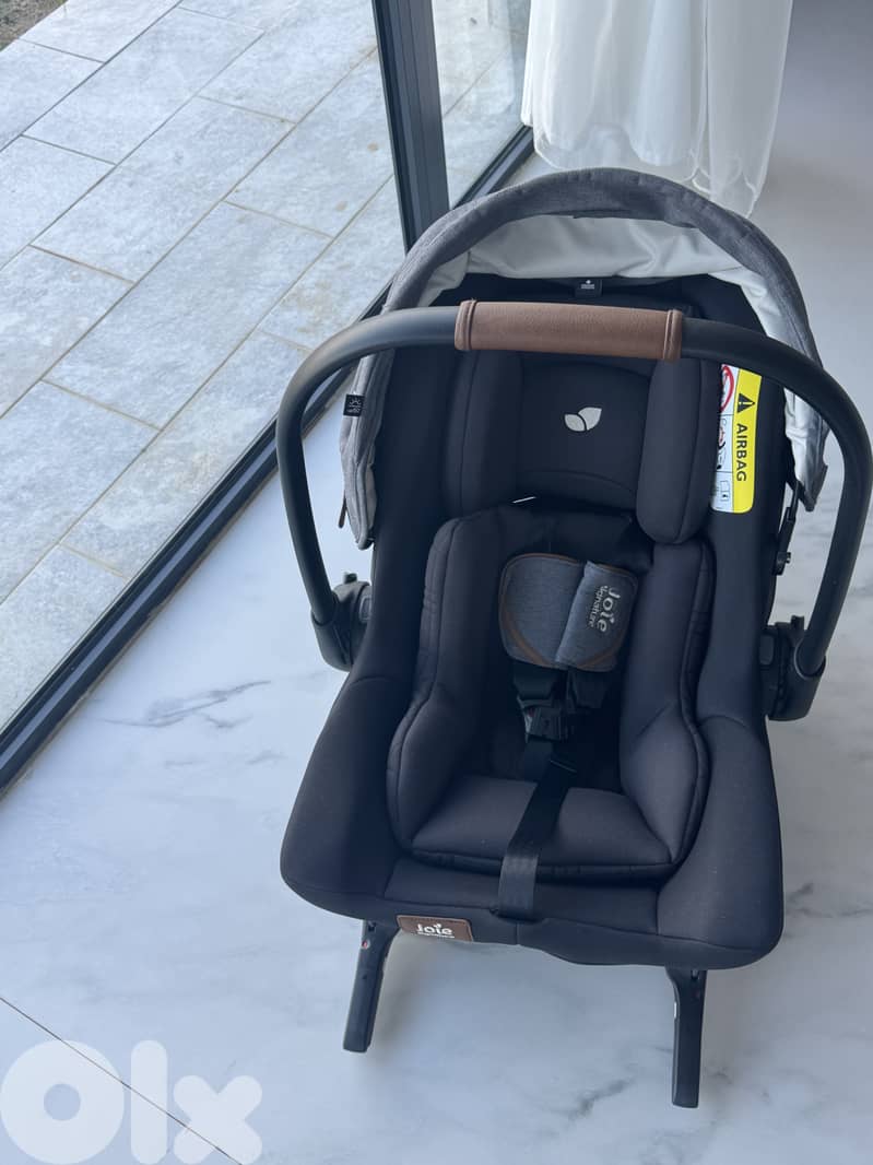 For sale - 2 car seats - Joie sprint - black and grey 3
