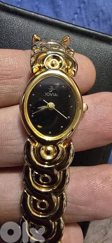 ساعة JOVIAL شبه جديدة ماركة ممتازة ومعروفة 1