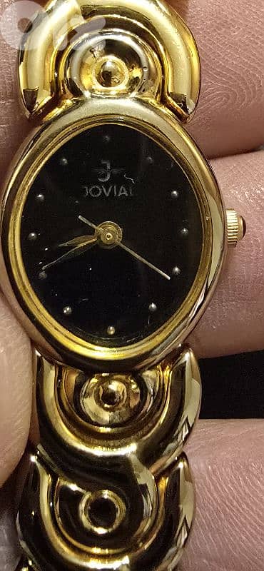 ساعة JOVIAL شبه جديدة ماركة ممتازة ومعروفة 2