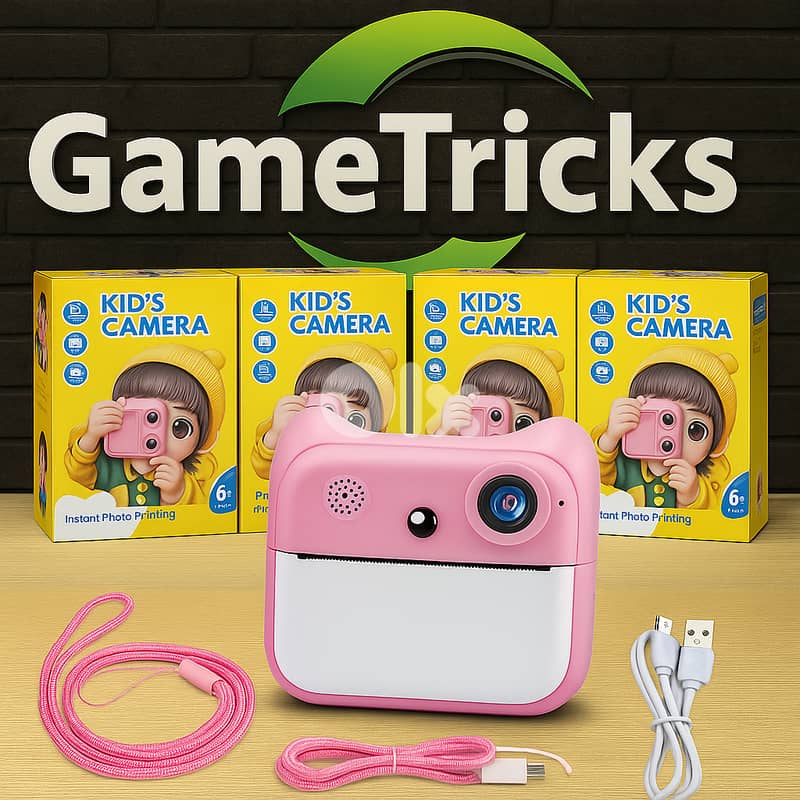 Kids Inst Print Camera 2400W High-Clear Digital Camera with Screen 0