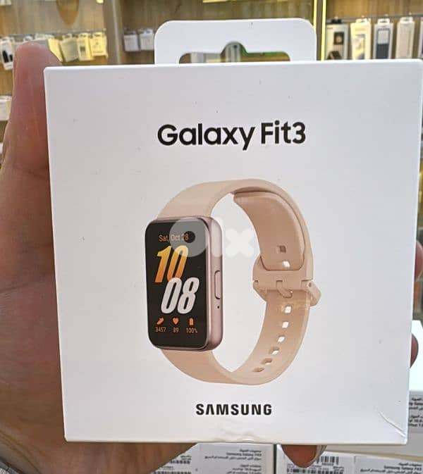 Samsung galaxy watch fit pink 0