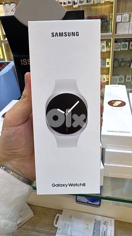 Samsung galaxy watch 8 40mm silver 0