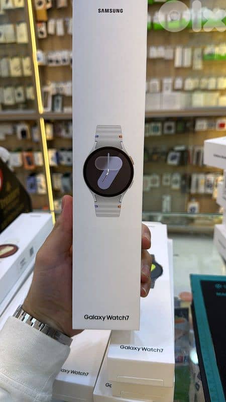 Galaxy watch 7 44mm silver 0