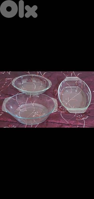 1 PYREX and 2 others very good condition all 25$ bi ashrafiye 03723895 10