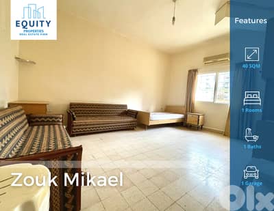 Furnished 40 SQM Apartment For Rent In Zouk Mikaelشقة للإيجار#RK235326