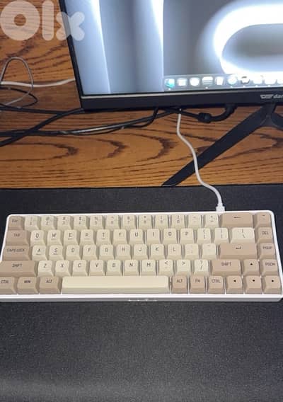 keyboard mouse monitor mousepad