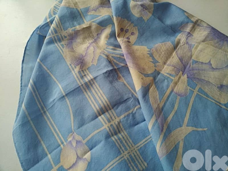 Vintage Gim Renoir blue scarf - Not Negotiable 0