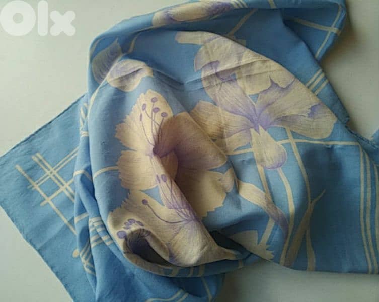 Vintage Gim Renoir blue scarf - Not Negotiable 1