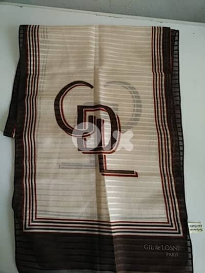 Vintage Gil de Losne scarf - Not Negotiable