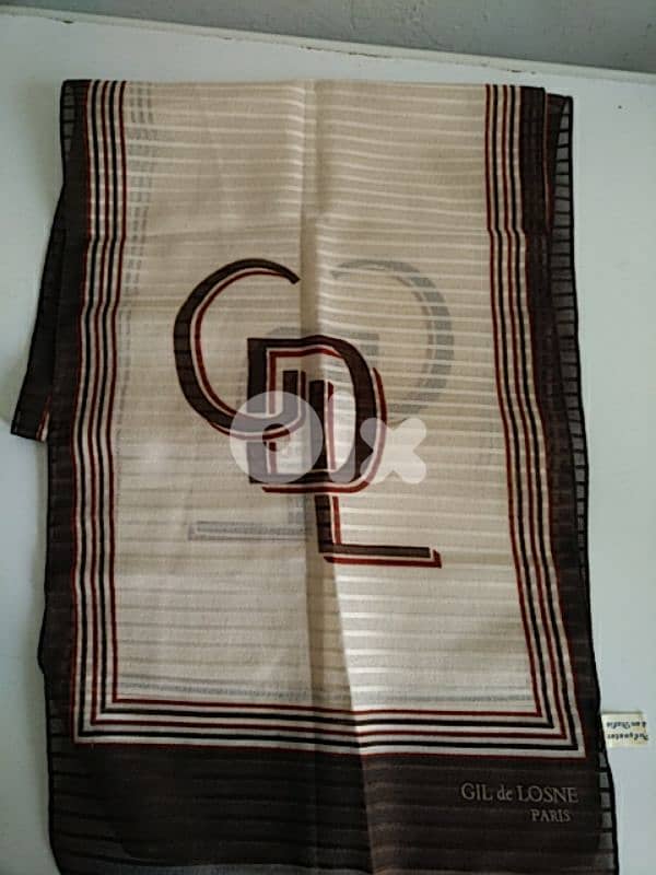 Vintage Gil de Losne scarf - Not Negotiable 0
