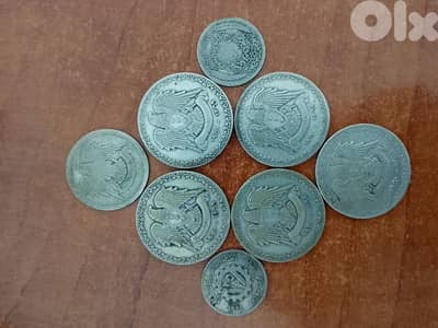 عملات سورة فضة اصدار 1947و 1950