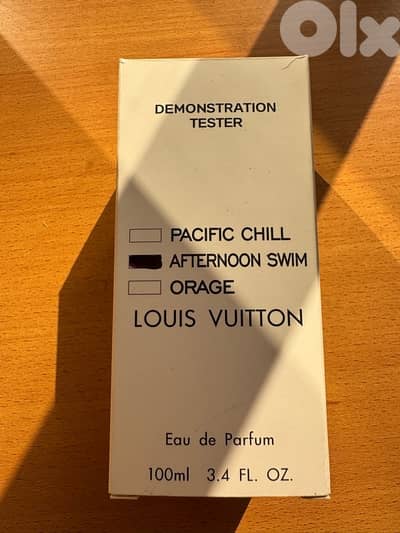 authentic 100ml louis vuitton perfume afternoon swim