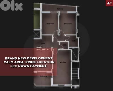 under construction apartment- comfortable home- Amioun  REF#AT130144