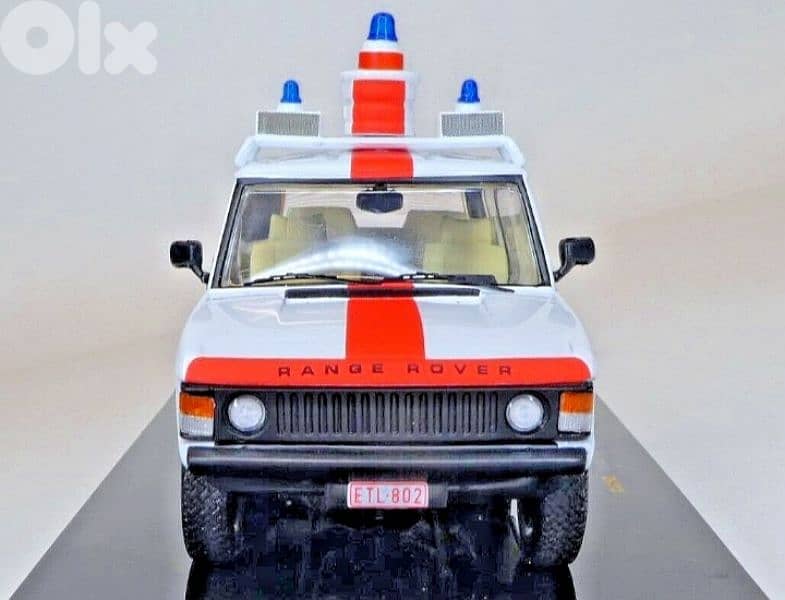 Range Rover, (Belgium Police) diecast car model 1;43 4