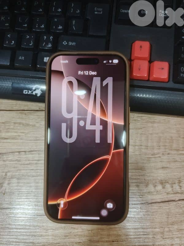 iphone 16 pro 256gb 2sim used like new zero scratch 1