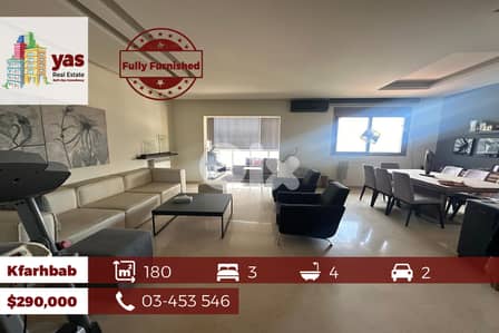 Kfarhbab 180m2 | Fully Furnished | Mint Condition | Sea View | SD |