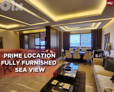 Prime location , Fully furnished , sea view- Jnah