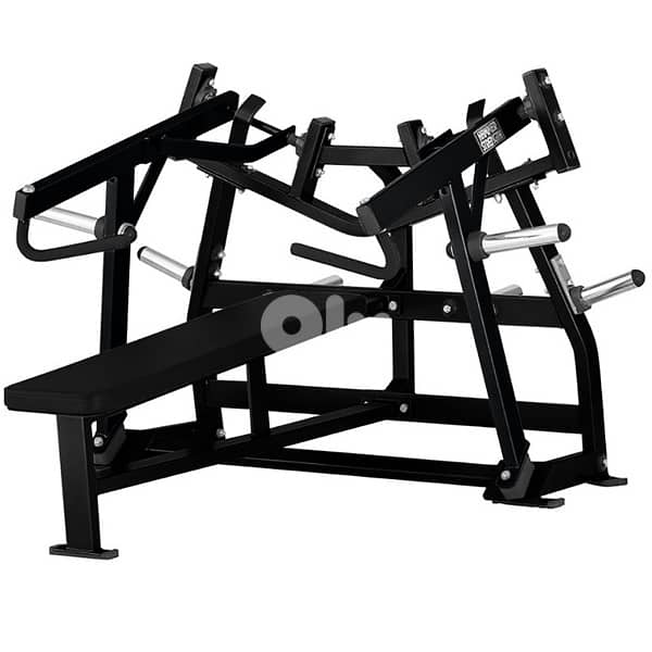Flat hummer chest press like new 0